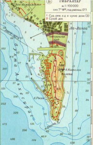 Карта Гибралтара
