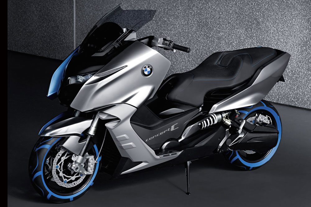 BMW представил концепт скутера «Concept C»
